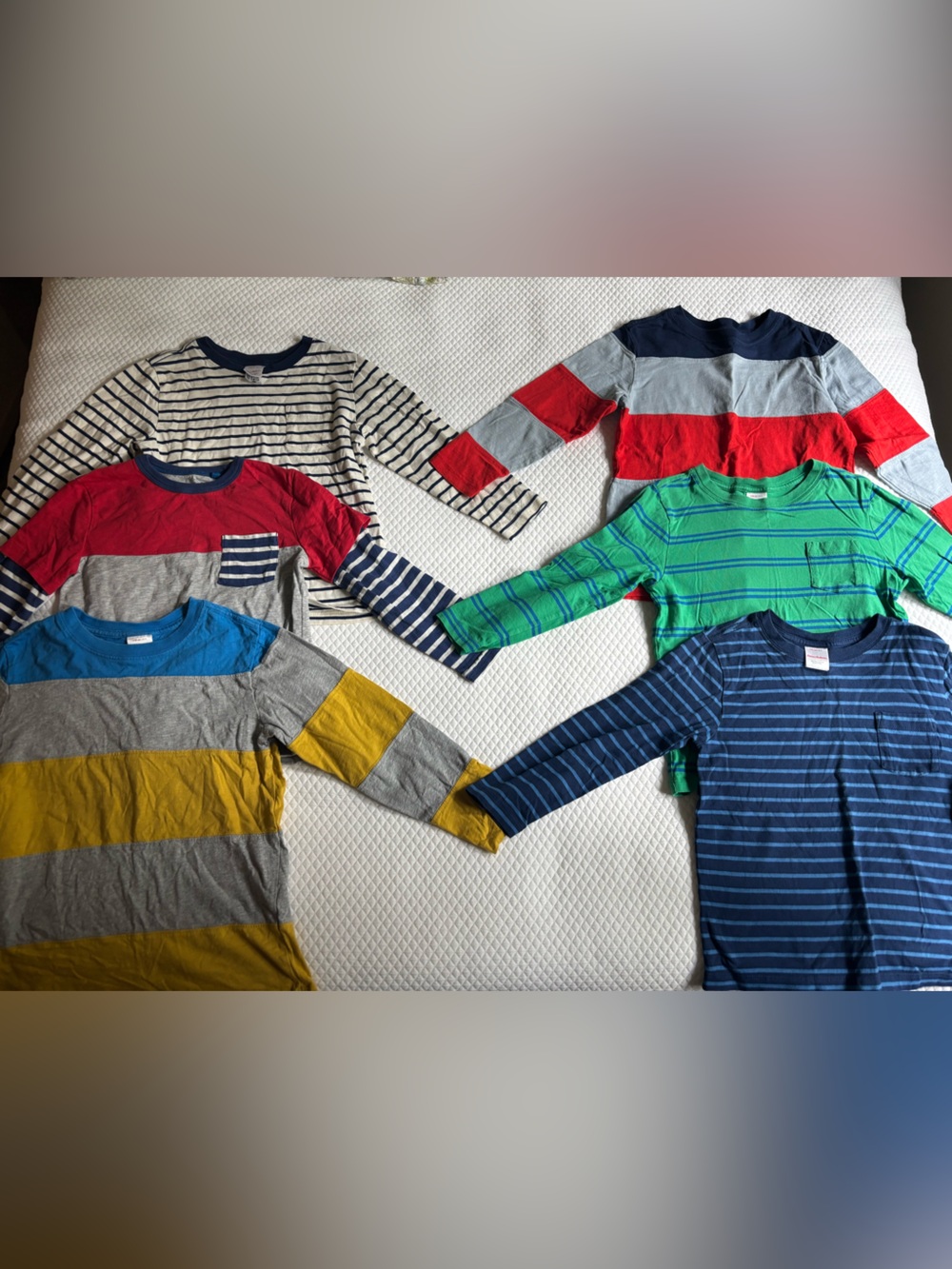 Hanna Andersson Striped Long-Sleeve Tee Set